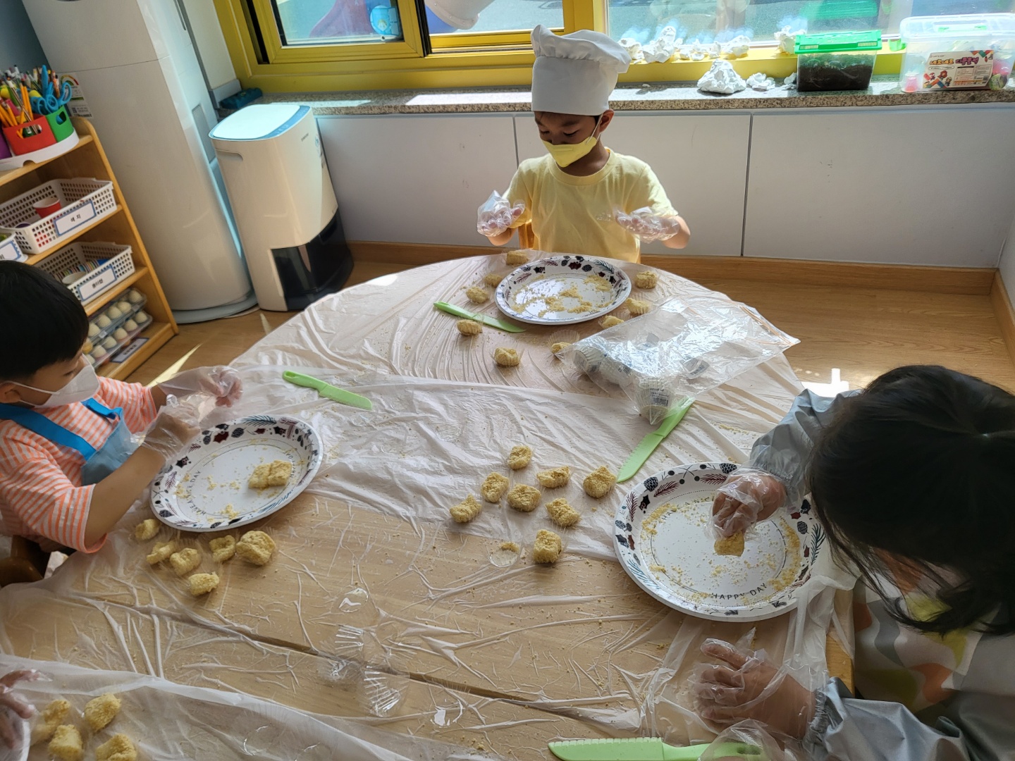 카스테라경단만들기 요리활동